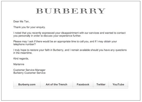 burberry customer service opening times|Burberry customer service complaints.